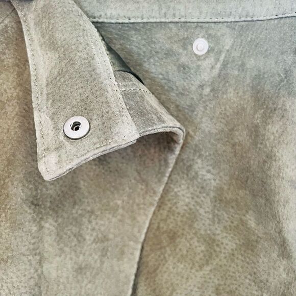 BLANK NYC Snap Front Suede Wrap Skirt, Sage Green, 28 Waist, Small/Medium, NWT - Picture 14 of 14